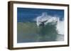 Surfing V-Lee Peterson-Framed Photographic Print