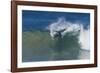 Surfing V-Lee Peterson-Framed Photographic Print