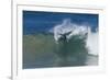 Surfing V-Lee Peterson-Framed Photographic Print