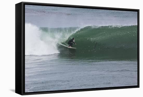 Surfing VI-Lee Peterson-Framed Stretched Canvas