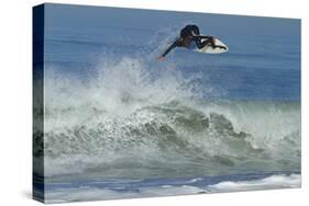Surfing XI-Lee Peterson-Stretched Canvas