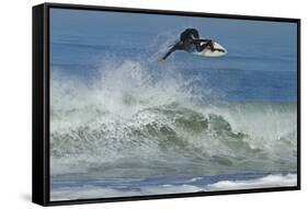 Surfing XI-Lee Peterson-Framed Stretched Canvas