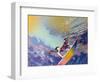 Surfing-Abstract Graffiti-Framed Giclee Print