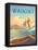 Surfride Waikiki-Kerne Erickson-Framed Stretched Canvas