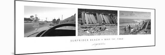 Surfrider Beach, May 14th, 1960-Leigh Wiener-Mounted Art Print
