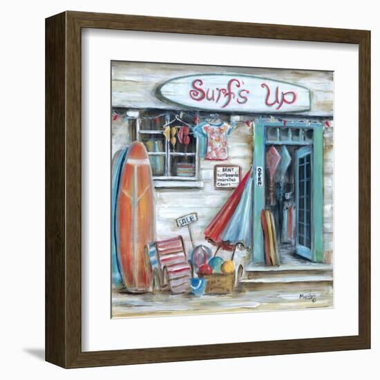 Surfs Up-Marilyn Dunlap-Framed Art Print