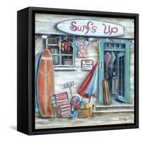 Surfs Up-Marilyn Dunlap-Framed Stretched Canvas