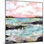 Surfscape III-Karen Fields-Mounted Art Print