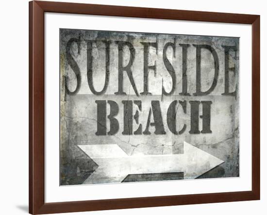 Surfside Beach-LightBoxJournal-Framed Giclee Print