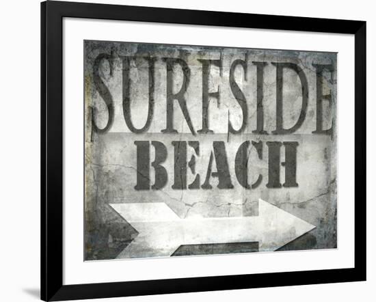 Surfside Beach-LightBoxJournal-Framed Giclee Print