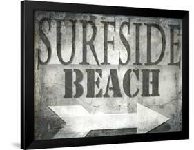 Surfside Beach-LightBoxJournal-Framed Giclee Print