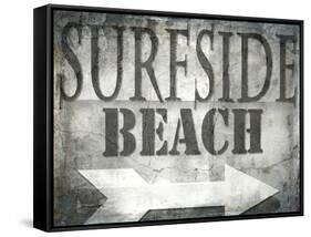 Surfside Beach-LightBoxJournal-Framed Stretched Canvas