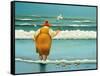 Surfside Fishing-Lowell Herrero-Framed Stretched Canvas