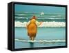 Surfside Fishing-Lowell Herrero-Framed Stretched Canvas