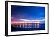 Surfside Pier Sunrise I-Alan Hausenflock-Framed Photo