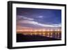 Surfside Pier Sunrise II-Alan Hausenflock-Framed Photographic Print