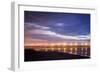 Surfside Pier Sunrise II-Alan Hausenflock-Framed Photographic Print