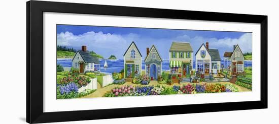 Surfside Village-Geraldine Aikman-Framed Giclee Print