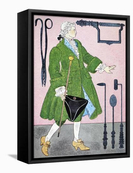 Surgeon, 18Th Century-null-Framed Stretched Canvas