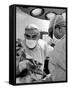 Surgeon Adrian Kantrowitz and His Team at Work in the Operating Room-Ralph Morse-Framed Stretched Canvas