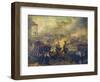 Surgeon Anthony Dickson Home Vc (1826-1914) and Assistant Surgeon William Bradshaw Vc (1830-61)…-Chevalier Louis-William Desanges-Framed Giclee Print