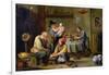 Surgeon Tending the Foot of an Old Man-David Teniers the Younger-Framed Giclee Print