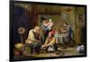 Surgeon Tending the Foot of an Old Man-David Teniers the Younger-Framed Giclee Print