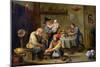 Surgeon Tending the Foot of an Old Man-David Teniers the Younger-Mounted Giclee Print