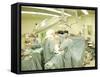 Surgeons Performing Operation-null-Framed Stretched Canvas