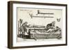 Surgeons Setting a Bone with the Help of Michault's Bone- Setting Apparatus-E.a. Sohn-Framed Art Print