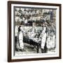 Surgery Performed Before Audience of Medical Students at Bellevue in New York City, 1890s-null-Framed Giclee Print