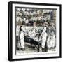 Surgery Performed Before Audience of Medical Students at Bellevue in New York City, 1890s-null-Framed Giclee Print