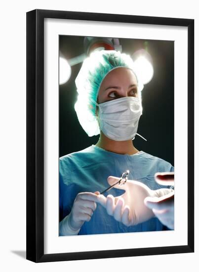 Surgery-Mauro Fermariello-Framed Photographic Print