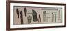 Surgical Instruments, Found in Egypt by Antoine Barthelemy Clot Bey-Roman Period Egyptian-Framed Giclee Print