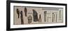 Surgical Instruments, Found in Egypt by Antoine Barthelemy Clot Bey-Roman Period Egyptian-Framed Giclee Print