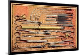 Surgical Instruments (Photo)-Italian-Mounted Giclee Print