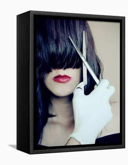 Surgically Removed-Maria J Campos-Framed Stretched Canvas