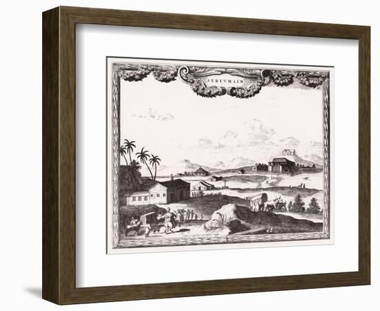 Surinam Scenery C1700-Carel Allard-Framed Art Print