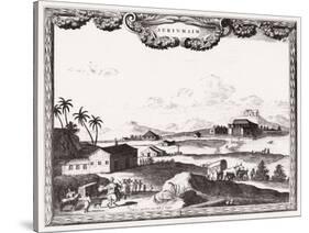 Surinam Scenery C1700-Carel Allard-Stretched Canvas