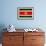 Suriname Flag Design with Wood Patterning - Flags of the World Series-Philippe Hugonnard-Framed Art Print displayed on a wall