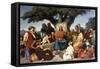 surmon De Jesus-Christ Sur La Montagne' (Matthew, V), 1844-Edouard Louis Dubufe-Framed Stretched Canvas