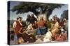 surmon De Jesus-Christ Sur La Montagne' (Matthew, V), 1844-Edouard Louis Dubufe-Stretched Canvas