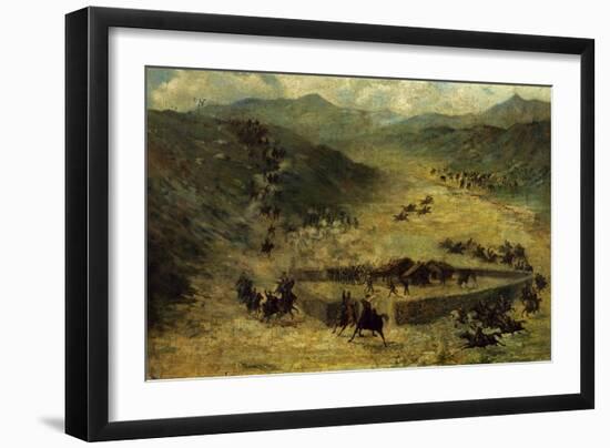 Surprise Assault on Tejar, December 19, 1815-null-Framed Giclee Print