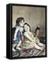Surprise Jack-In-The-Box Painting by Lobrichon C1897-Chris Hellier-Framed Stretched Canvas