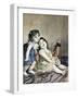 Surprise Jack-In-The-Box Painting by Lobrichon C1897-Chris Hellier-Framed Photographic Print