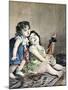 Surprise Jack-In-The-Box Painting by Lobrichon C1897-Chris Hellier-Mounted Photographic Print