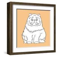 Surprised Cat-Anna Nyberg-Framed Giclee Print