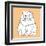 Surprised Cat-Anna Nyberg-Framed Giclee Print