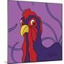 Surprised Chicken-Cindy Wider-Mounted Giclee Print