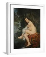 Surprised Nymph, 1861-Edouard Manet-Framed Giclee Print